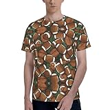 Football Green - Camiseta de manga corta para hombre, cuello redondo, ligeramente elástica, clásica, versátil, Negro, XXL