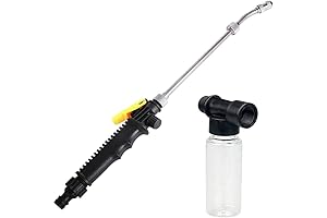 2-in-1 Pressure Washer Wand: Ultimate Cleaning Solution for Car Washing and Gardening!