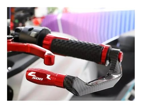 Leviers frein et d'embrayage protégés avec le garde-main CBR500R