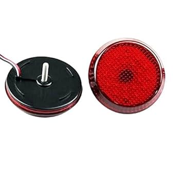 Amazon.com: Xotic Tech 2pcs Red Lens LED Rear Bumper