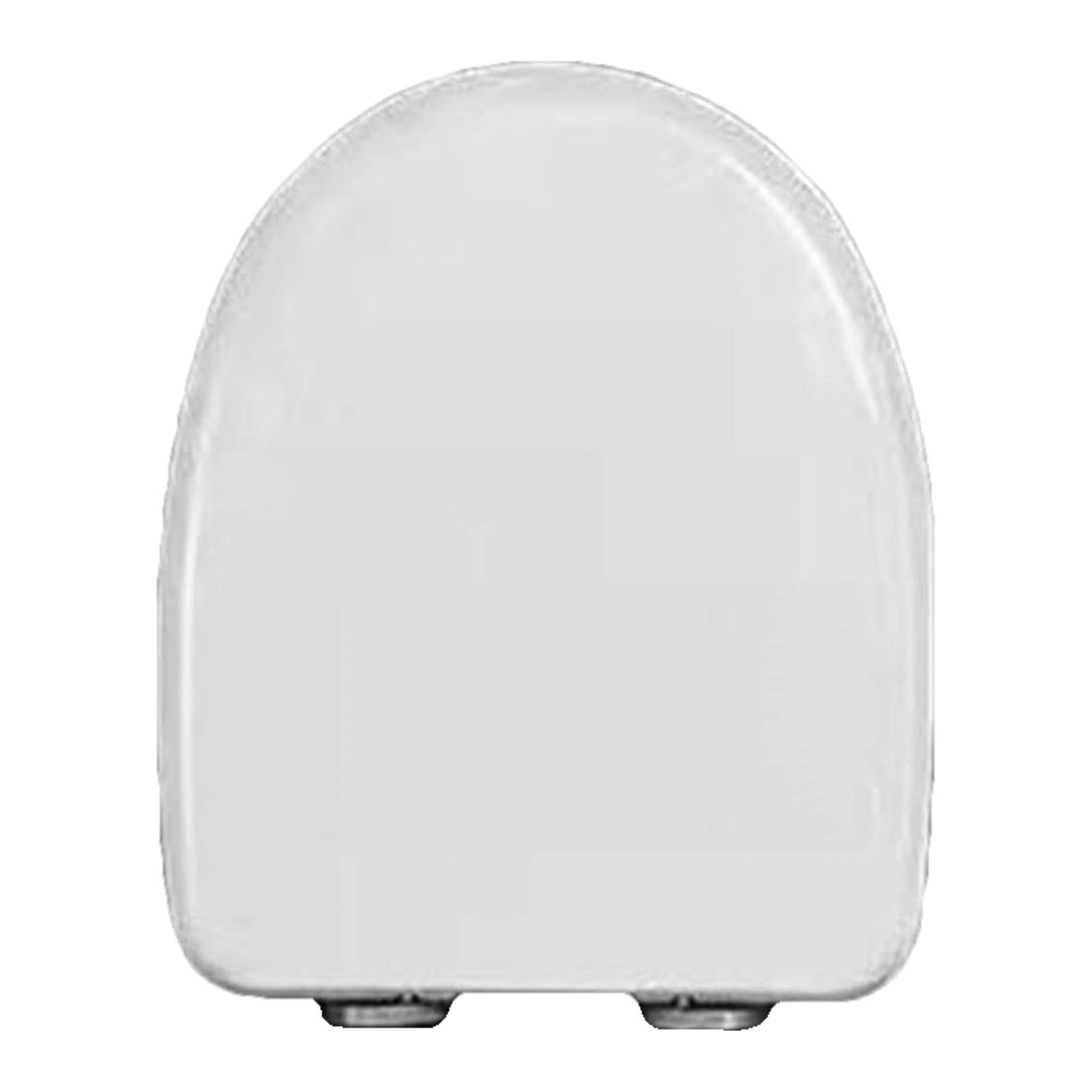 Dxpsxjl One Color White Elongated Toilet Seat Slow Close Never Loosen Removable Universal Standard Fits Home Hotel Hospital School Office, Slow, Elongated, Loosen, Seat, Never, Close, White, Toilet
