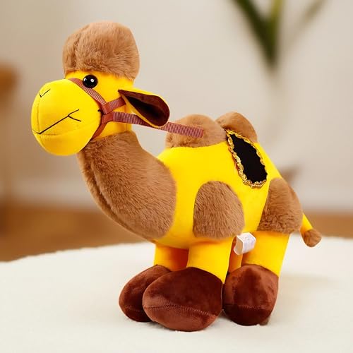 Image of Babique Camel Stuffed Plush Animal | Teddy Bear Soft Toy |Ideal for Birthdays & Special Occasions Girls /Boys, Baby Kids -Yellow