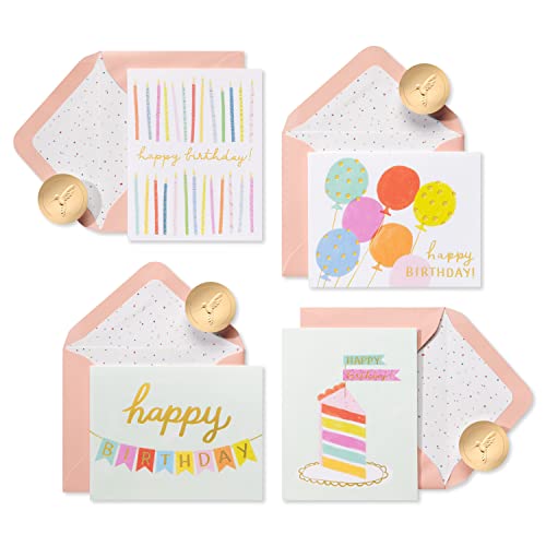 Papyrus Blank Birthday Cards Birthday Celebrations (20-Count)