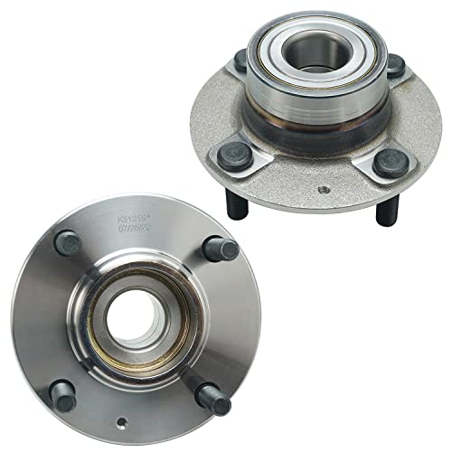 Image of Detroit Axle - Pair Rear Wheel Bearing Hubs for 2001-2006 Hyundai Elantra