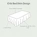 Luxury Crib Bed Skirt 28