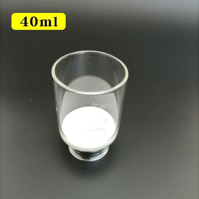 Crogiolo di sabbia in vetro trasparente da laboratorio, 30 ml, 40 ml, 50 ml, 60 ml, con filtro di dimensioni dei pori G1 G2 G3 G4 G5, per esperienza scolastica, 10 pezzi/lotto (30 ml G5)