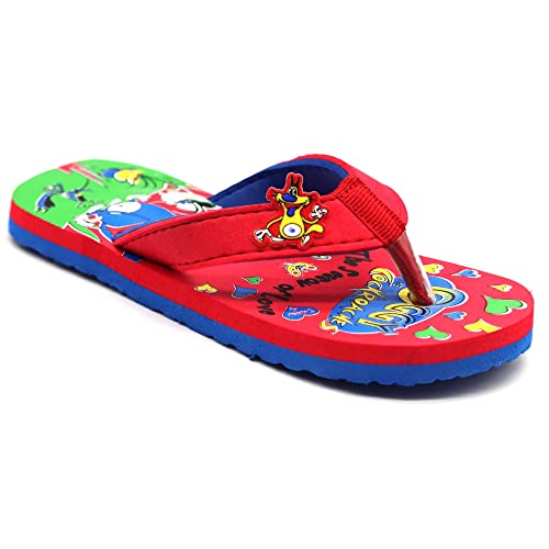 Image of SVAAR Cartoon Kids Flip-Flop | Comfortable, Indoor & Outdoor Slippers for Boys or Girls