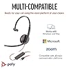 Poly Blackwire 3210 Wired Headset - Noise-Canceling Mic - Single-Ear Design - Connect to PC/Mac via USB-C or USB-A - Works w/Teams, Zoom #4