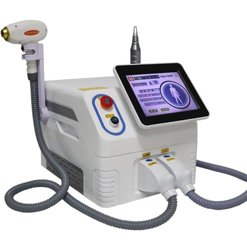 Professional 2 in1 Laser Hair Removal Machine, 808 Diode Laser Body Face Remove Hair Beauty Equipment, Skin Tools for Salon, Home, SPA Studio