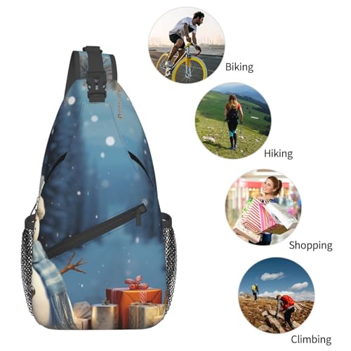 Bolso cruzado unisex para viaje y senderismo miniatura 5