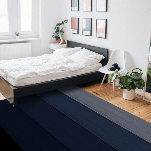 Tapis de salon dégradé bleu marine pour protéger le sol du bureau - 5
