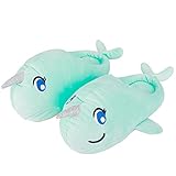 Colias Wing Narwhal Warm Winter Indoor Outdoor Slippers for Women/Little Kid