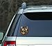 Enjoy It Wild Wings Whitetail Deer Head Car Sticker, Outdoor Rated Vinyl Sticker Decal