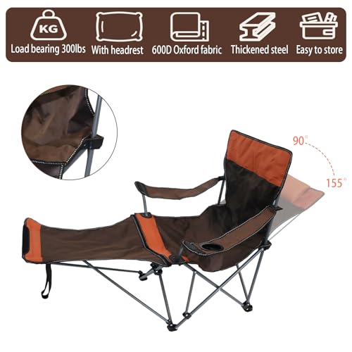 Butaco de Camping MCCKLE con Reposacabezas, Reposapiés y Bolsa de almacenamiento miniatura 6