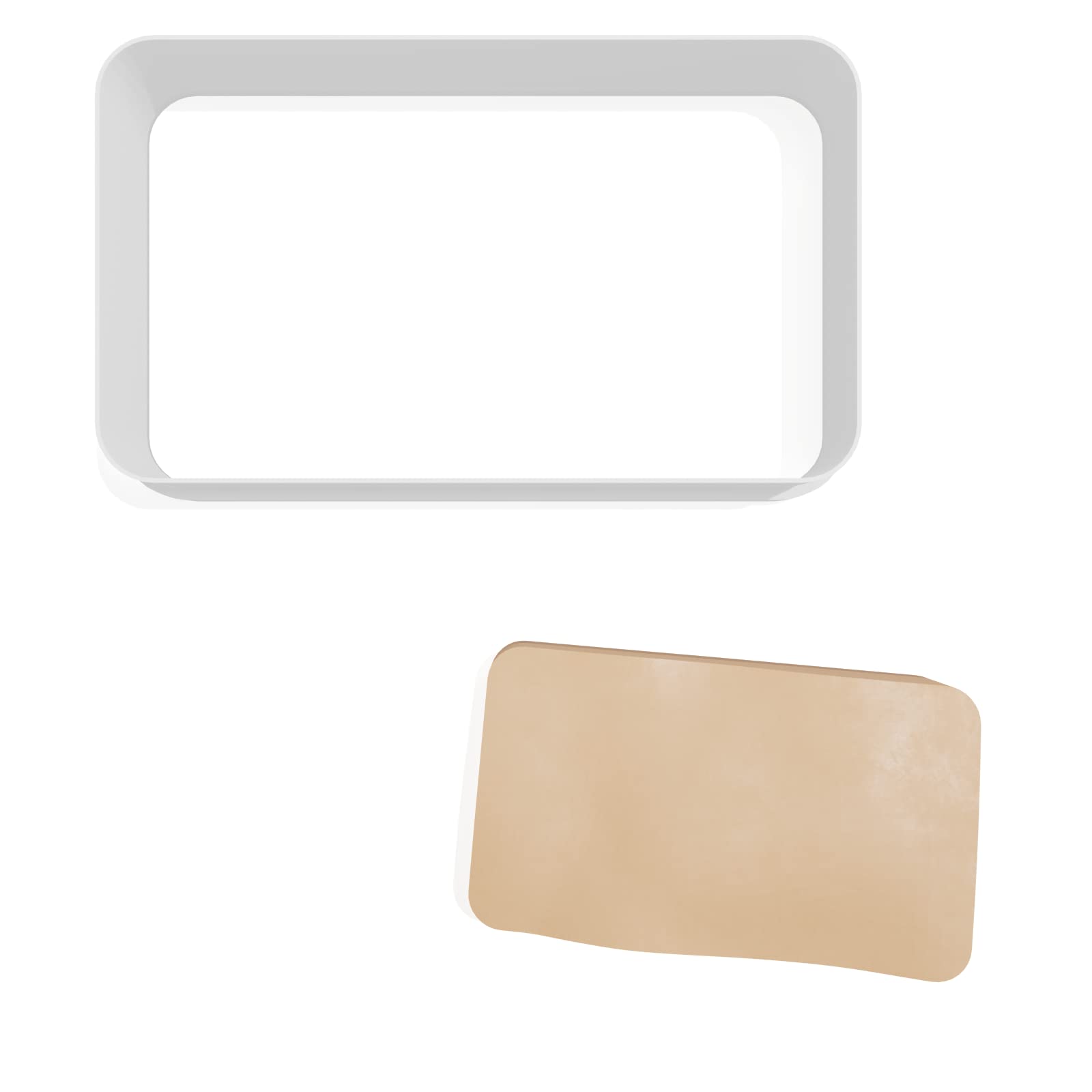 Rounded Rectangle Shape Cookie Cutter - 3 Sizes