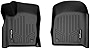 SMARTLINER Custom Fit Floor Mats 1st Row Liner Set Black Compatible with 2016-2021 Jeep Grand Cherokee / Dodge Durango