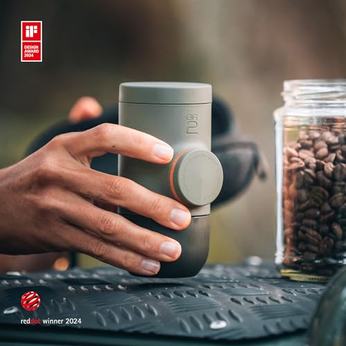 Wacaco MINIP-GR2 Minipresso Gr2 Espresso Machine Compatible Ground Coffee, Portable Coffee Maker 18 Bar Manually Operated thumb #1