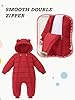 XMWEALTHY Baby Snowsuit Boys Girls Winter Coat Inf... #4