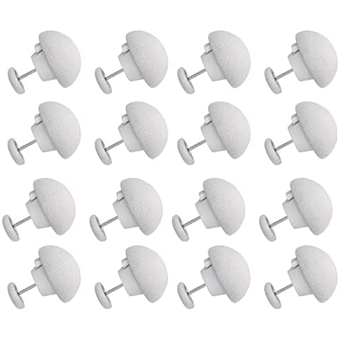 RRigo Duvet Clips 16 Sets, Duvet Pin for Comforter Inside, Keeps Comforter from Shifting, Double Sided pin Fasteners for Quilt, Cushions, Curtains (Grey) Cover