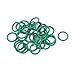 Aexit 30Pcs 15mm Electrical equipment x 1.9mm Rubber O-rings NBR Heat Resistant Sealing Ring Grommets Green