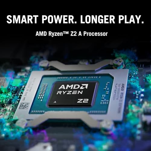 Image of ASUS ROG XBOX Ally (2025), AMD Ryzen Z2 A Processor,16GB RAM, 512GB SSD, 7 inch /17.8cm, FHD, Touchscreen,120Hz, 500 nits, Windows 11 Home, White, 670g, RC73YA-NH010W,AMD Radeon Graphics,Gaming Handheld PC