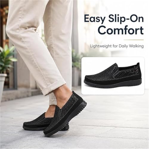 Mocassins à enfiler pour hommes chaussures de marche légères - 2