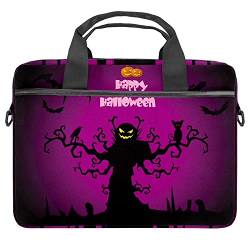 Housse ordinateur 13.3 pouces à bandoulière sacoche PC portable 14 pouces Halloween