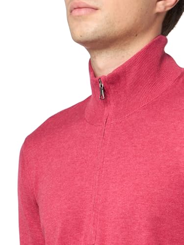 Brooks Brothers Men's Supima Cotton Half-Zip Long Sleeve Sweater3