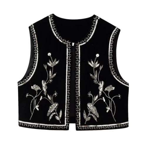 Chaqueta medieval tipo chaleco vintage Y2k para solucionar tus looks de entretiempo