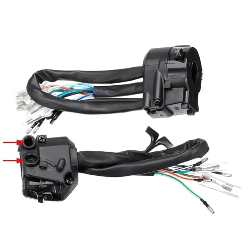 Commodo guidon 7/8 pour vos trajets quotidiens clignotants et phare moto