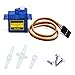 Hosyond 10 Pack Servo Motors SG90 9G Micro Servo for RC Robot Helicopter Airplane Boat Remote Control Toys, Servo for Arduino Project, Blue