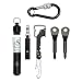 Gentlemen's Hardware 6-Piece Stainless Steel Durable Key Chain Tool Kit Set