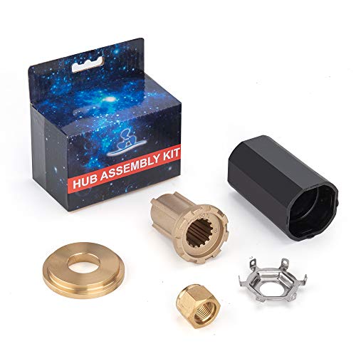 Qiclear 48-77344A45 Fit Mercury Outboard Motos 60 75 80 90 100 115 125 Hp,15 Spline Tooth,Hub Kits Included thumb #6