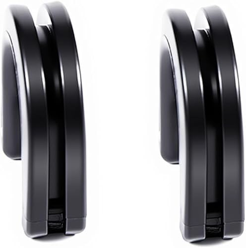 Miniatura 6 de Soporte de montaje de placa lateral para motocicleta, soporte de montaje para barra Sissy Bar compatible con Harley Touring 1983-2024, negro (2)