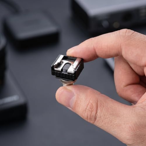 Image of TOYANDONA 4pcs Hot Shoe Adapter Bracket Female Thread Camera Mount Screw for Microphone Flash Video Light Lightweight Camera Rig Accessory for Vlogging Studio Photo Equipment