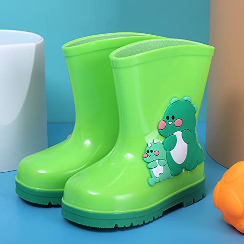 Unisex-Child Classic Rain Boots, Kids Rain Boots Boys Girls Lightweight PVC Rain Boots Waterproof Non-Slip Shoes2