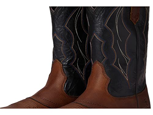 ARIAT ARIAT BMVY9 Mens RigTek Wide Square Toe Waterproof Composite Toe Work Boot Oiled Brown/Black 13 Wide