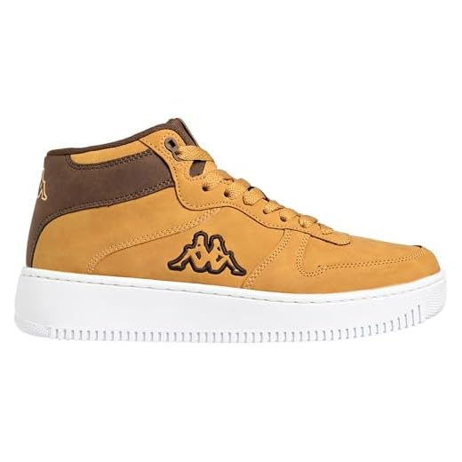 Kappa Maserta 4 MD Camel - Zapatillas para niño, Amarillo Marrón, 38 EU