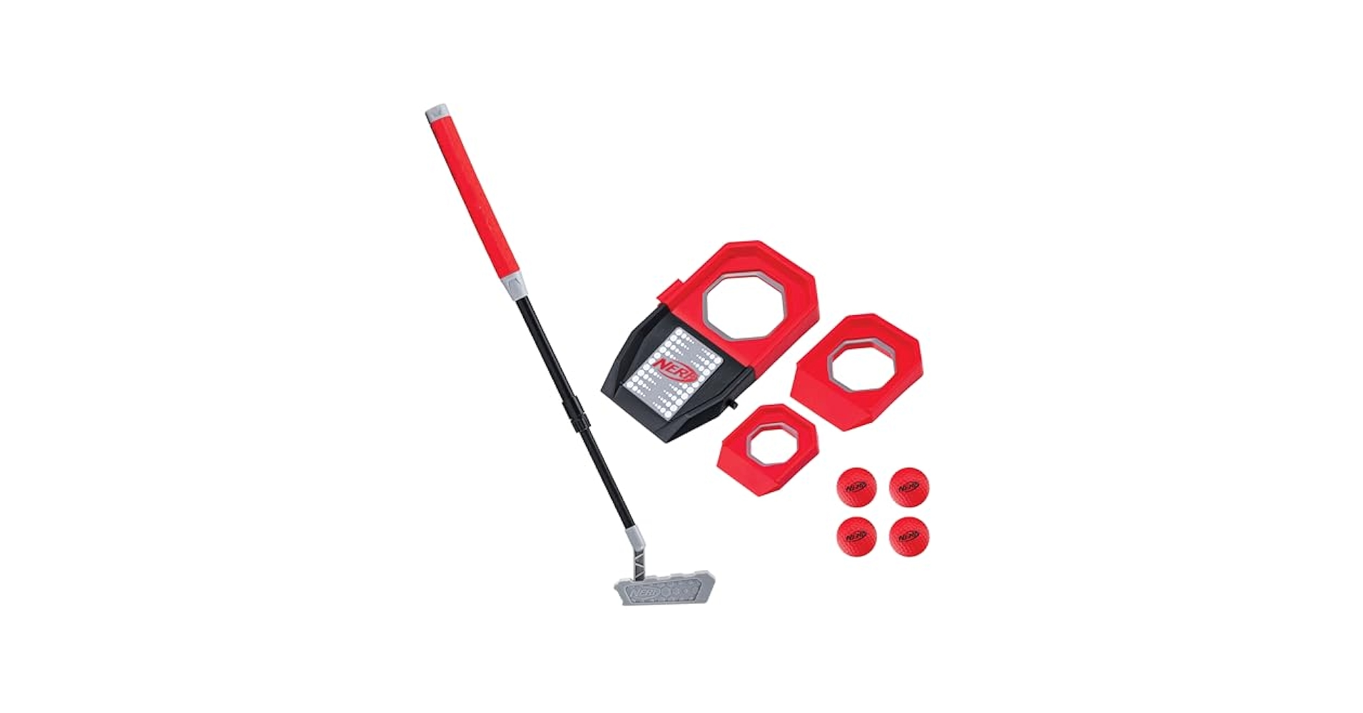 Amazon.com: NERF Trick Shot Golf Set - Indoor + Outdoor
