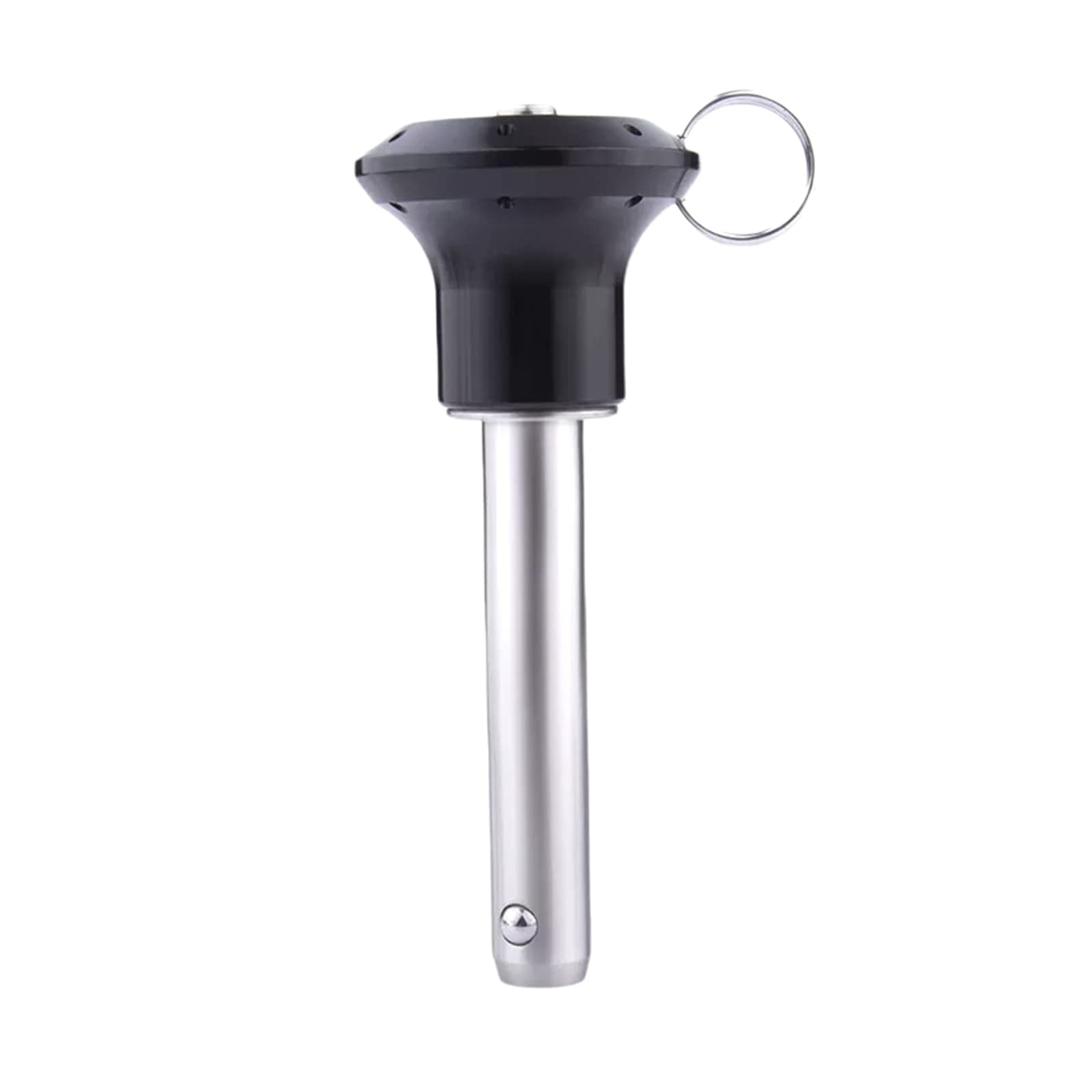 1 pz VCN111 Diametro 5 mm Testa in alluminio Pulsante in acciaio inossidabile Perno a sgancio rapido, di bloccaggio a testa sferica for apparecchiature audio
