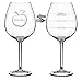 20 oz Jumbo Wine Glass Funny Two Sided Good Day Bad Day Don't Even Ask Teacher
