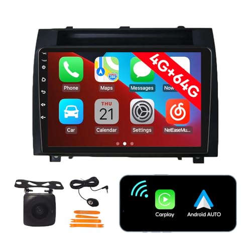 [4G 64G] Android Car Stereo FM Radio Carplay Android Auto 9