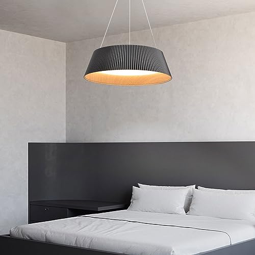 Plafonnier LED moderne acrylique à intensité variable 3000K-6000K pour bureau