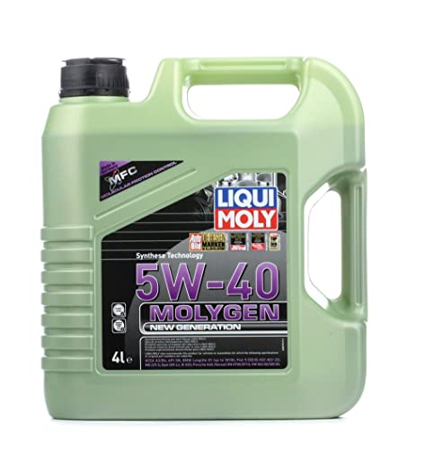 Liqui Moly 8578 Molygen New Generation 5W-40 Fully Synthetic Engine Oil, 4 Litre (1 Piece) - Cruiser