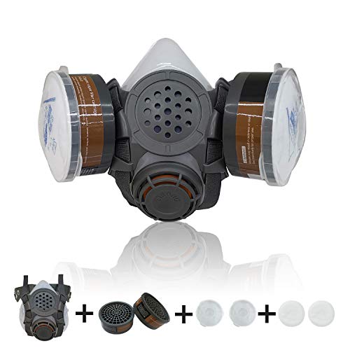 Reusable Half Face Cover, M50G Face Cover for Logging Work, Outdoor Decoration, Interior Decoration, Paint work, Welding, DIY, Workshop, Cleaning