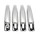 Dreamseek 8 pcs Door Handle Cover for Peugeot 207 308 407 408 3008 C4 C6 2004-2015 Exterior ABS Molding Protector Chrome Trim