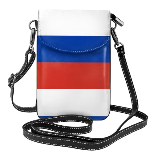 Sacoche téléphone motif drapeau russe idéale pour voyager léger