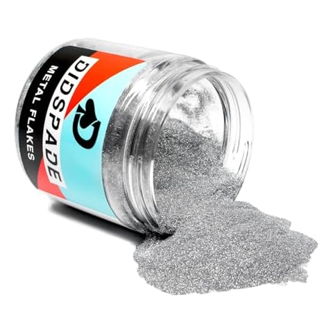 Didspade 2oz Chrome 0.002 Metal Flake Cover
