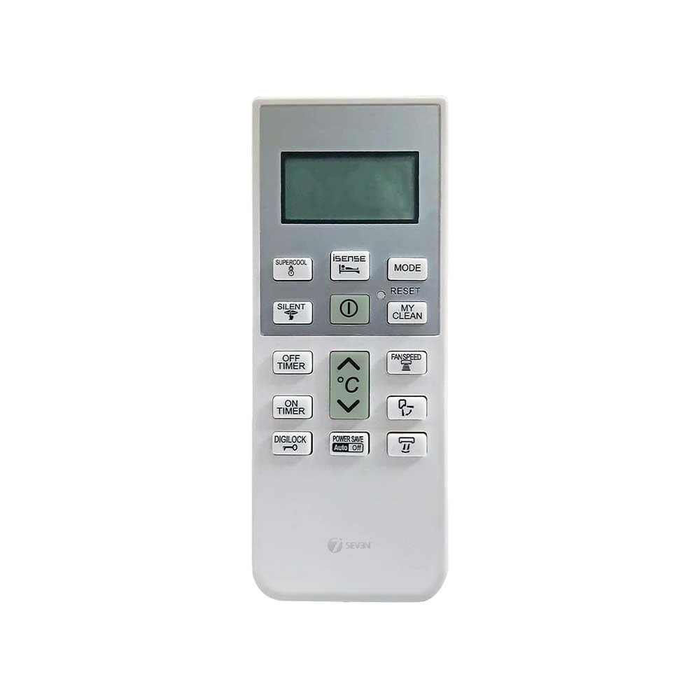 7SEVEN® Compatible Remote with Hitachi Air Conditioner Original Model 168 with Supercool Key, If Existing Remote Control Have Supercool Hotkey Then Optimal Compatible with Hitachi ac-image-38