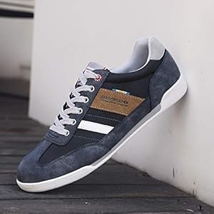 ARRIGO BELLO Sneaker Heren Schoenen Anti-Slip Vrijetijds Ademende Sportschoenen Mode Wandelschoenen (2147 Grijs,42